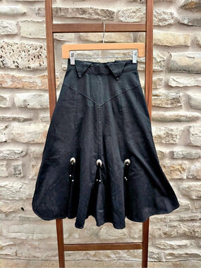 Vintage Circle T western  skirt
